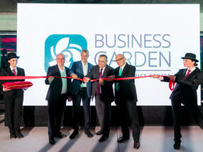 Business Garden, most modern A-class office building in downtown Belgrade, Grandious Opening