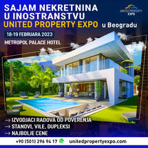 First time in Belgrade - foreign real estate fair United Property Expo 2023
