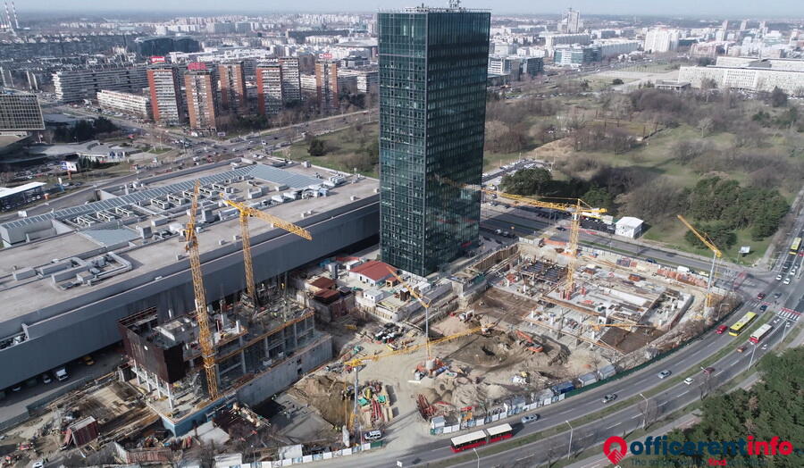 New Usce Tower Is Happening Text In Serbian Only