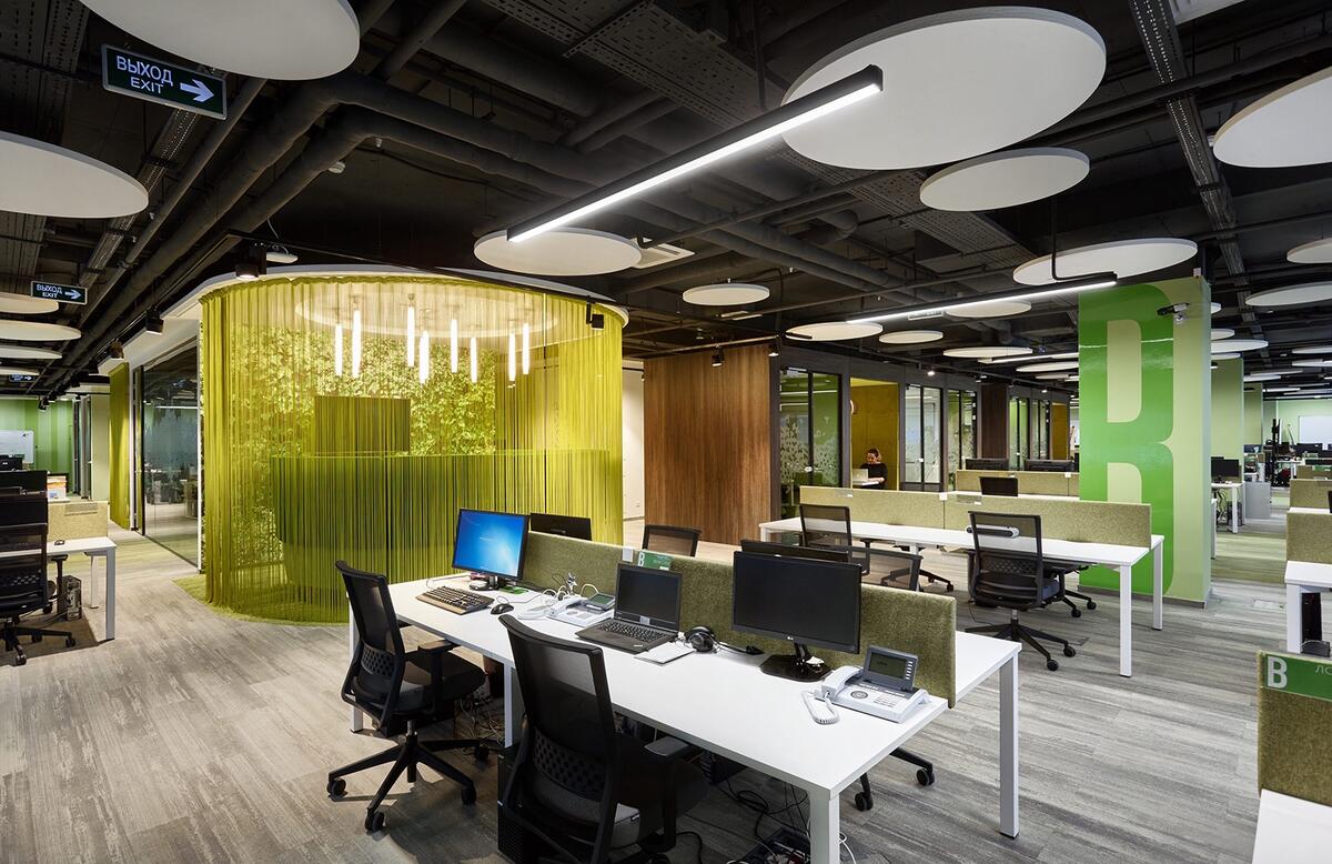 Sber Bank's Modern Moscow Headquarters
