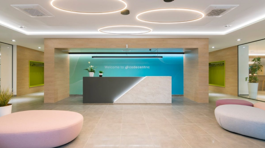 Enterijer IT kompanije Codecentric u Novom Sadu / Sonja Brstina Enterijer IT kompanije Codecentric u Novom Sadu / Sonja Brstina